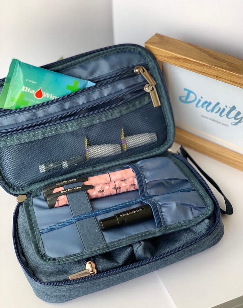 Diabetic Kit Bag Diabetes Accessory Organiser Insulin Carry Etsy UK