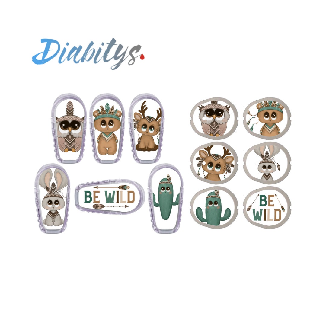 Dexcom Snail Sticker Animals Tribe Dexcom G6 Transmitter Stickers, Dexcom ONE Sticker ...