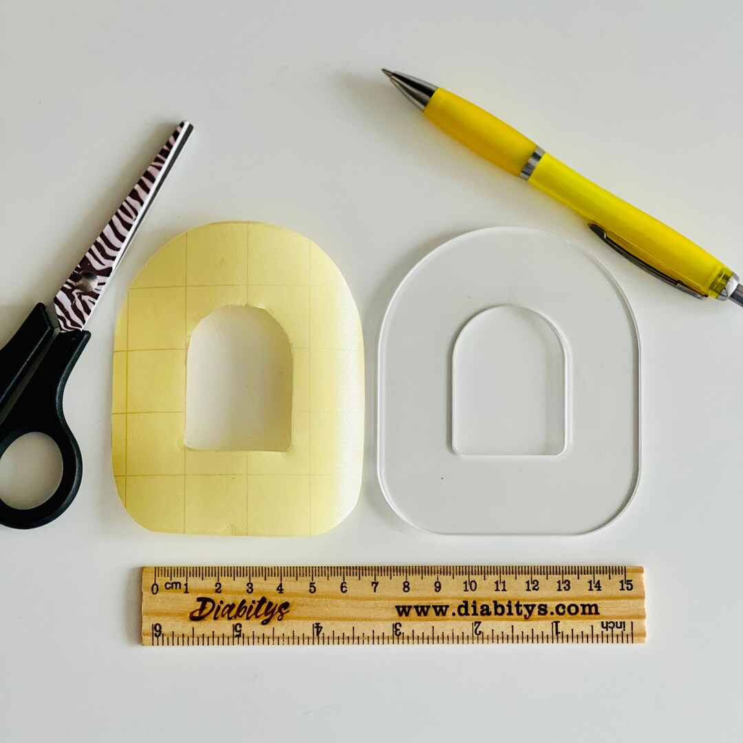 Omnipod Patch Template, Omnipod Overlay Patch Template, Diabetic ...