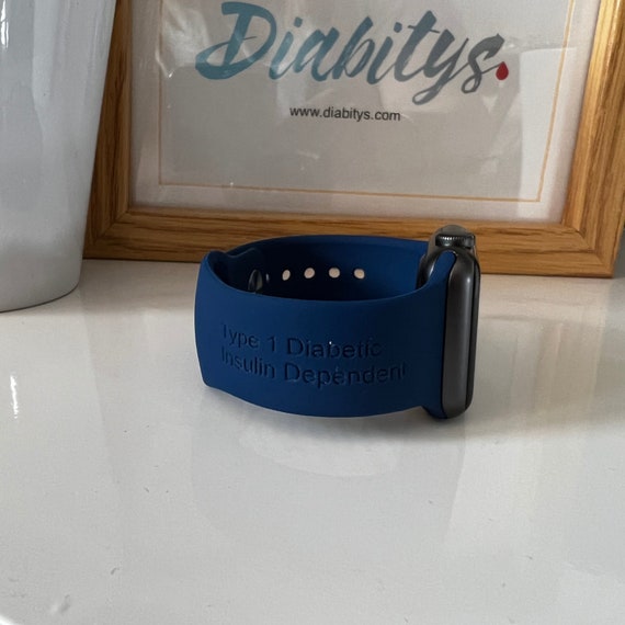 Blue Cobalt Type One Diabetic Medical 