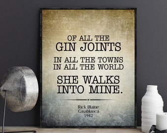All The Gin Joints Etsy