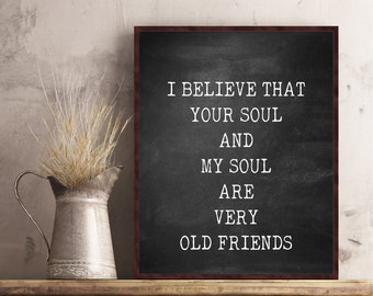 Best Friend quotes Friendship quote poster Friends Forever gift Best Friend birthday gifts Bestie gifts Friendship print Friendship gifts