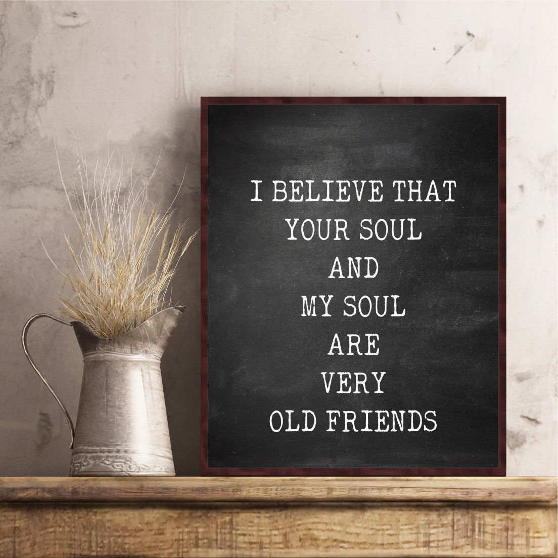 Quotes For Best Friend Forever Best Friend Quotes Friendship Quote Poster Friends Forever | Etsy