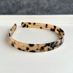 Vintage Acetat Stirnbänder, Mode Leopard Print Stirnbänder, dünne Stirnbänder, Frauen Stirnbänder, tägliche Stirnbänder, einzigartige Geschenke