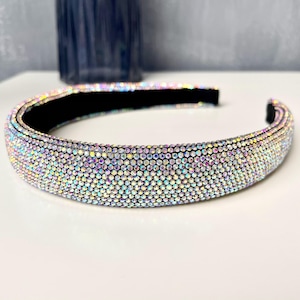 Colorful Rhinestone Headband Women Shiny Crown Hair band Hair Accessories Hair Hoop Gift