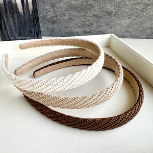 Beautiful knitted headband,Retro thin headband,Women Turban Headband,Girls headbands,Vintage Hair Accessories,Hair band，Birthday gift