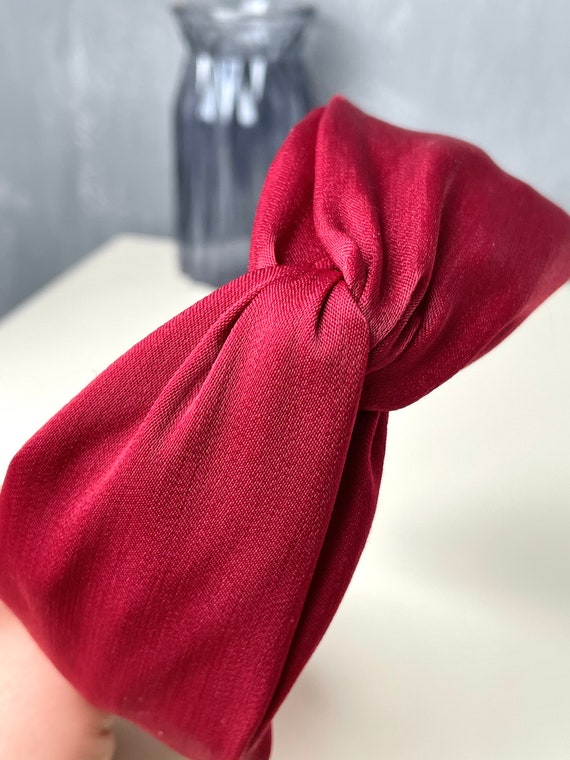 3 Fasce Per Capelli Con Nodo Incrociato E Perle | Turbante Fascia Larga Per Donna E Ragazza | Colori Assortiti