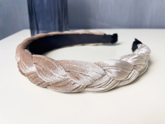 New Velvet Headband Women Braided braids Hair Hoop Padded Hair Accessorie