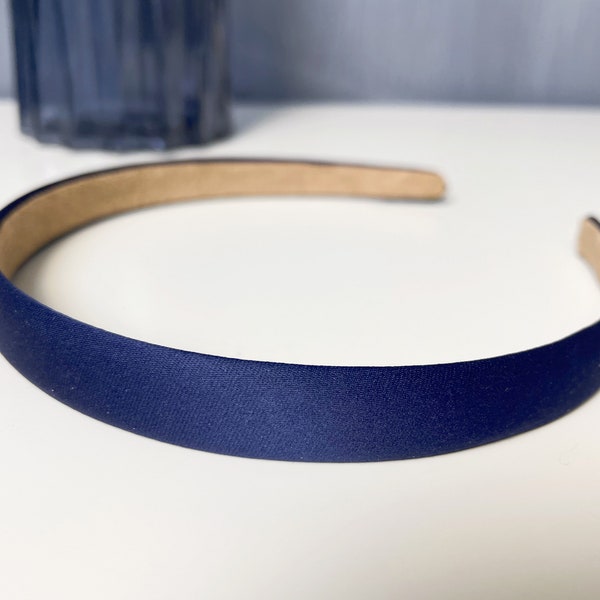 Navy Blue Headband Etsy