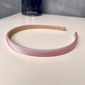 12pcs Thin Plastic Headbands For Girls Women 6mm Colorful Skinny Hairbands For Kids Teens