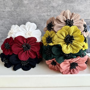 Beautiful Flower Headband,Headhands For Girls,boho headband,Wedding Headbands,turban headband,Wedding Gifts