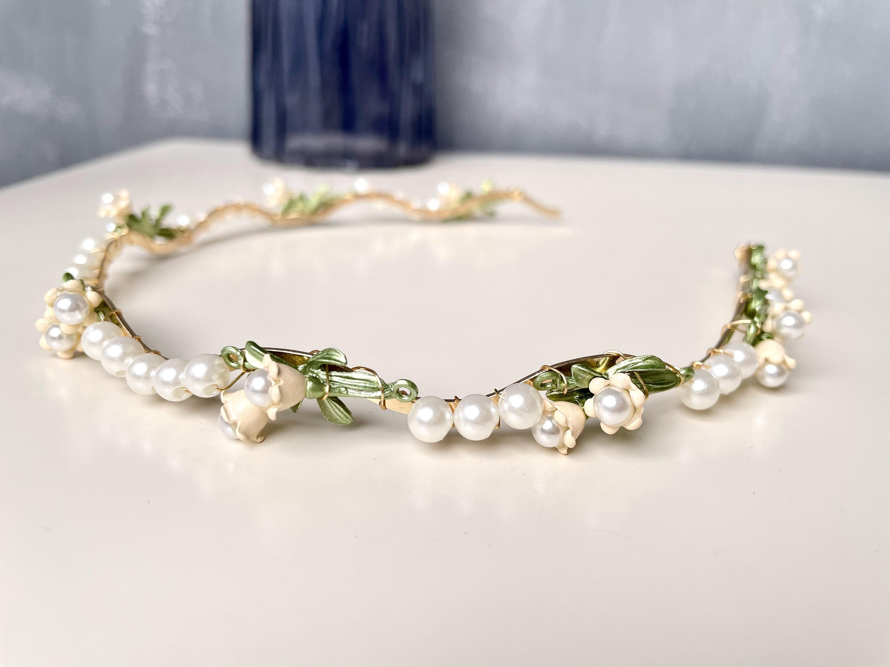 Metal Leaf Headband - Etsy display picture 1