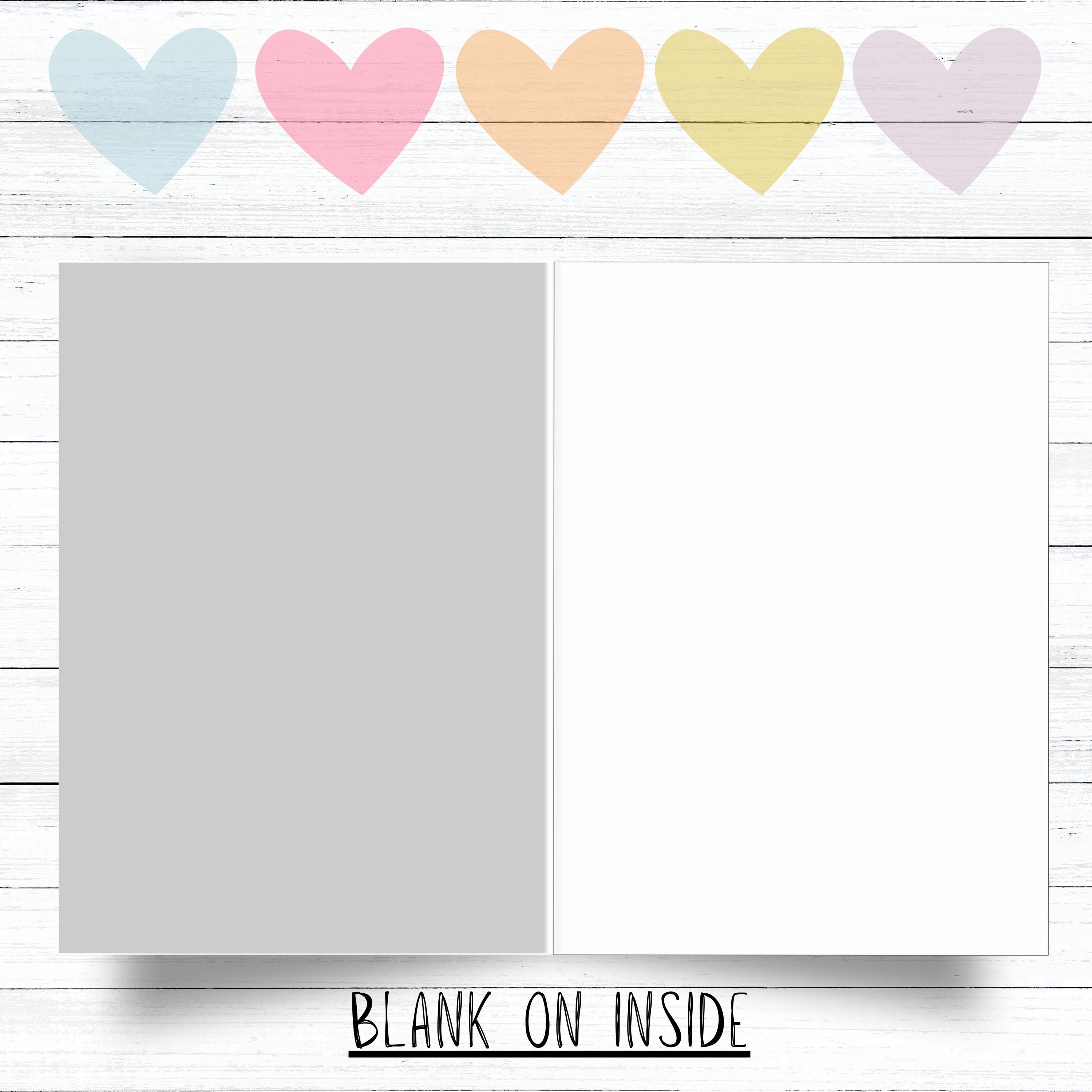 Printable All Occasion Greeting Card - Hand Drawn Wildflowers ...