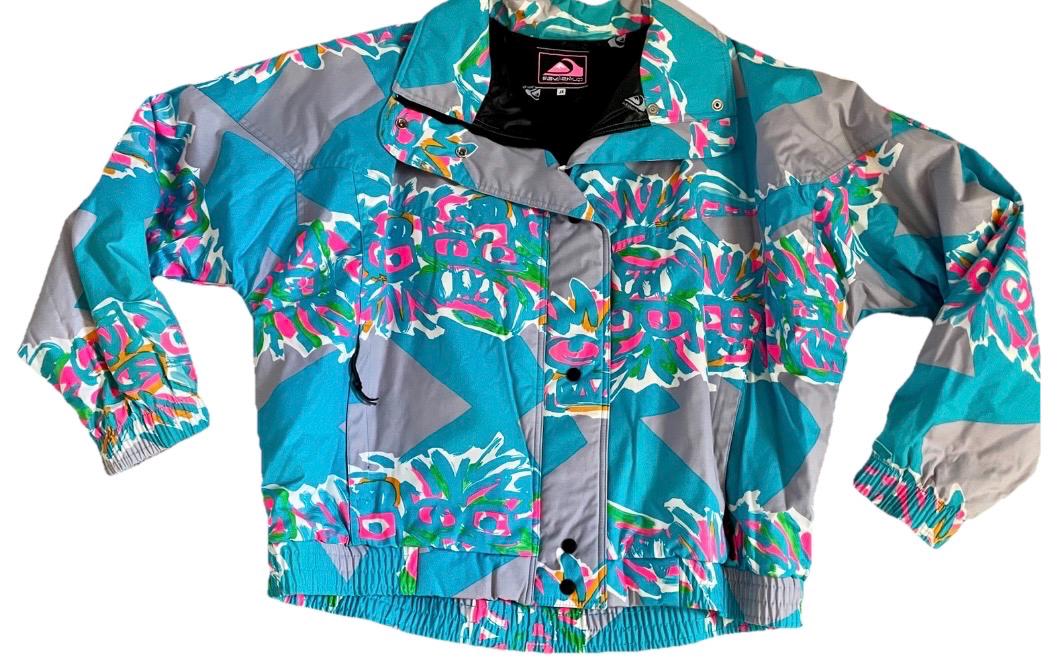 80s 90s QUIKSILVER シンサレート スキージャケット ビンテージ 80s VINTAGE QUIKSILVER PULLOVER SNOWBOARD / SKI JACKET MEN