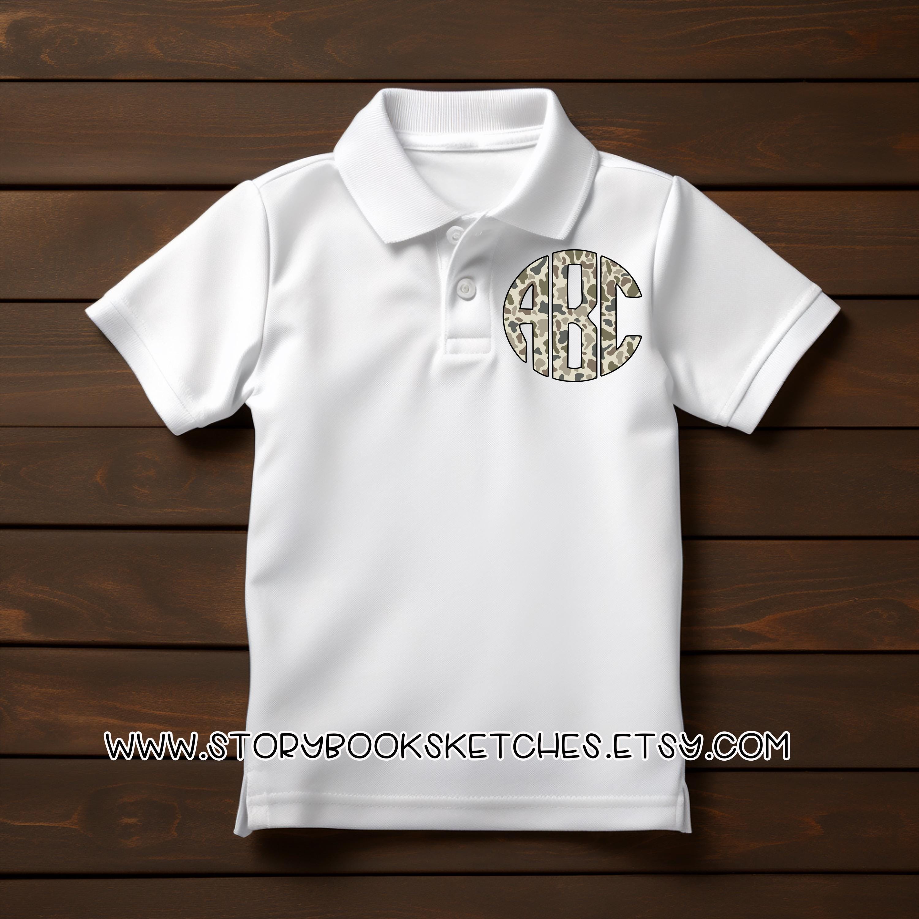 Mossy Camouflage Monogram PNG | Digital Download | Full Alphabet No ...