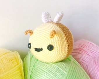 PADRÃO: Bubbles the Bee - padrão de abelha de crochê - padrão de abelha amigurumi - abelha de crochê - padrão de pelúcia de abelha - padrão de crochê PDF