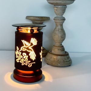 Hummingbird Touch Oil & Wax Warmer! Hummingbird Wax and Tart Melt Warmer! Hummingbird Decor! Bird Decor!