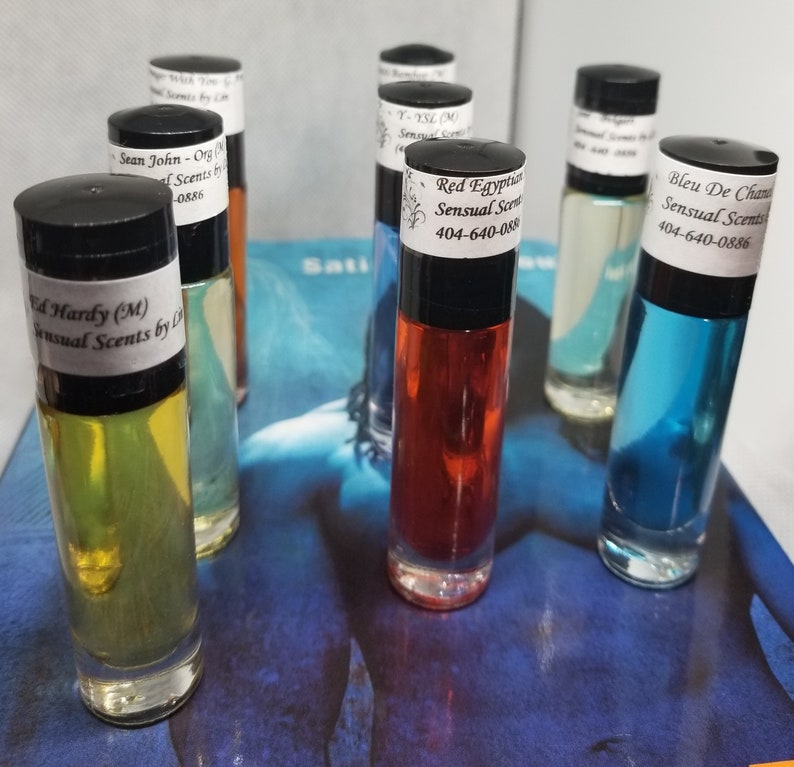 Pure Uncut Designer Men Fragrance Body Oils Tom Ford Ysl Etsy