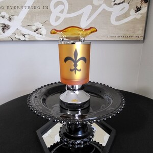 Sports Inspired Electric Touch Fragrance Burner Tart & Wax Warmer Bulldogs New Orleans Saints Alabama image 8