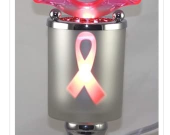 Breast Cancer Electric Fragrance Oil Touch Burners! Wax Warmer! Tart Warmer