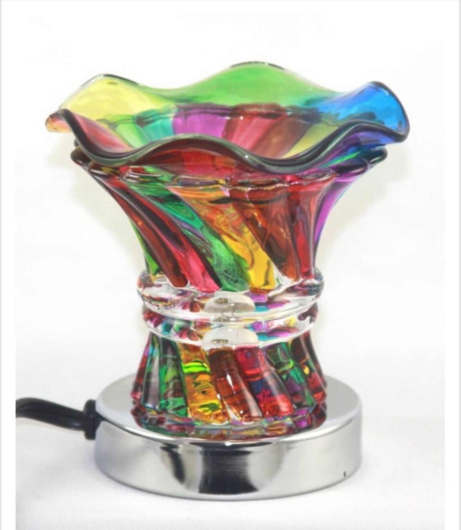 Rainbow Electric Oil Burner Wax Burner Tart Burner Tart Etsy