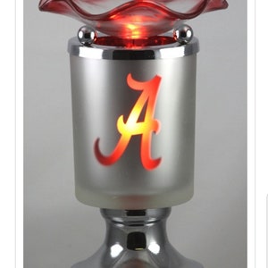 Sports Inspired Electric Touch Fragrance Burner Tart & Wax Warmer Bulldogs New Orleans Saints Alabama image 5
