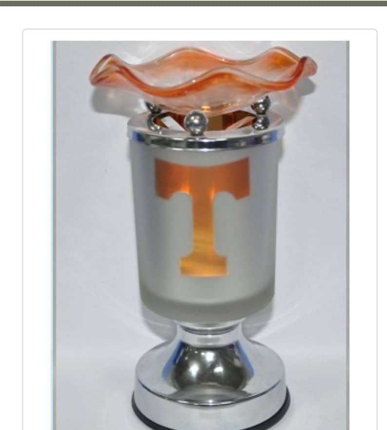 Sports Inspired Electric Touch Fragrance Burner Tart & Wax Warmer Bulldogs New Orleans Saints Alabama image 7