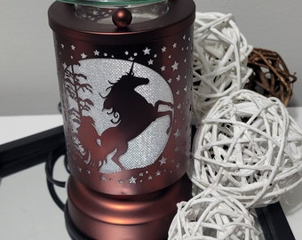 Horse Riding into Night Fragrance Aroma Touch Oil & Wax Warmer Wax and Tart Melt Warmer Home Decor Gift Ideas