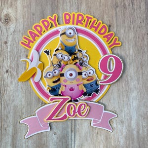 Minion Cake Topper