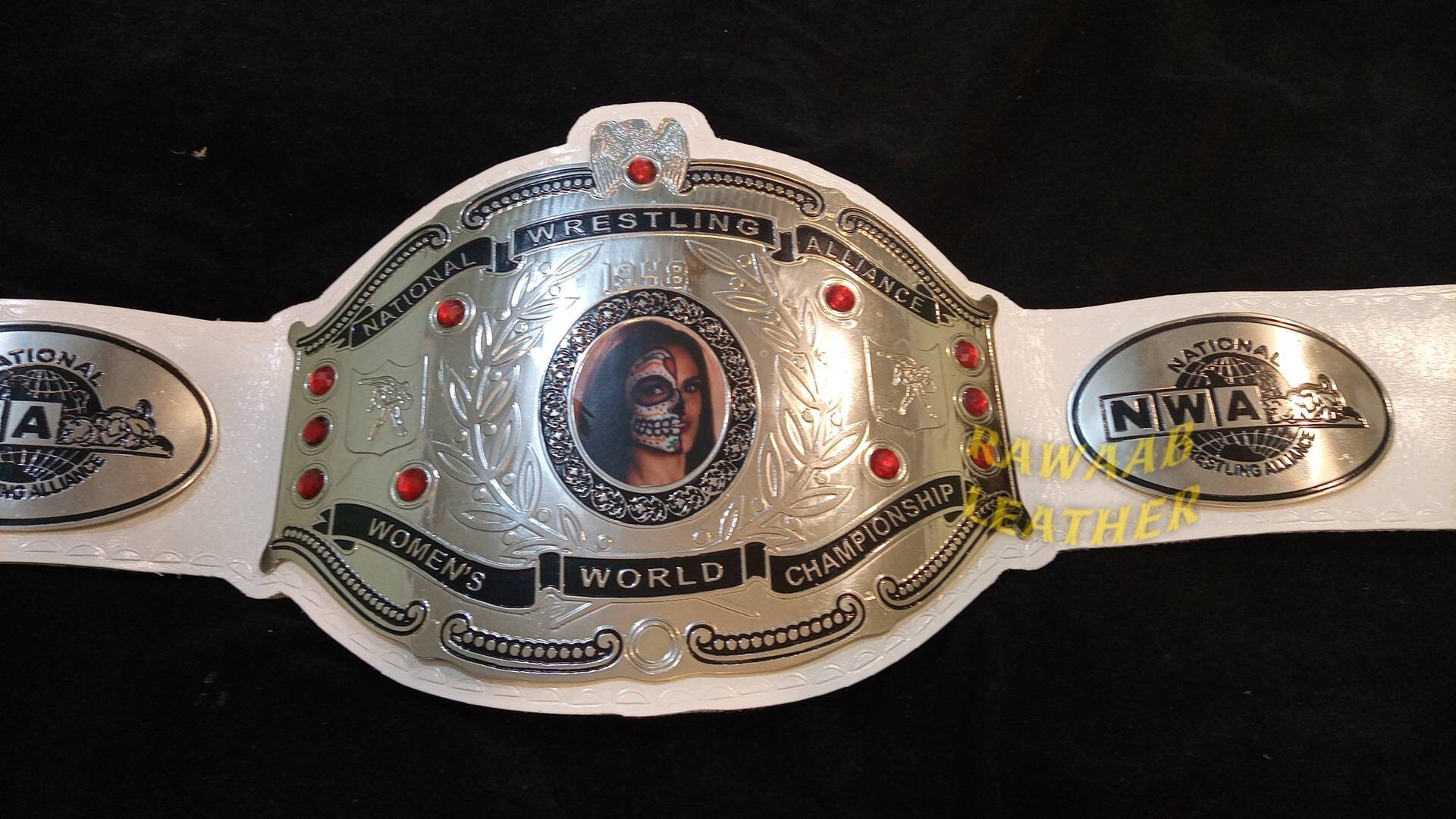 NWA Women's World Wrestling Championship Belt 2mm Brass Etsy