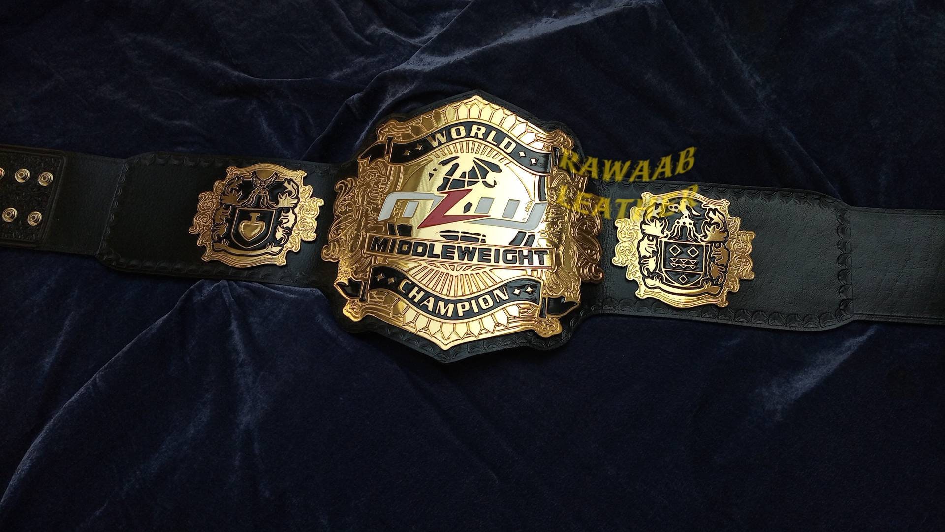 Championship Belts MLW World Middleweight Wrestling Belt Etsy