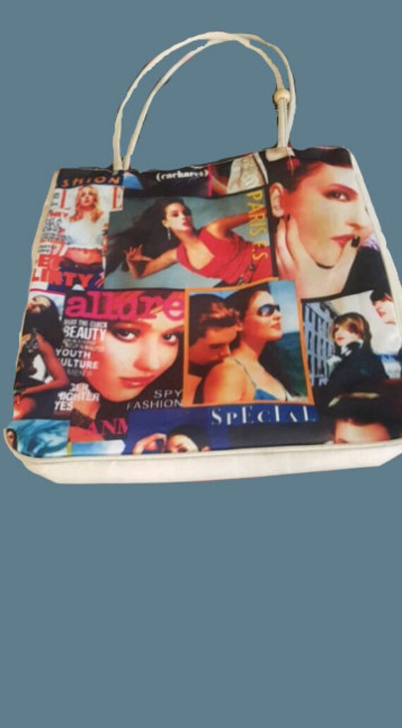 Fashion Women Magazine Newspaper Bag