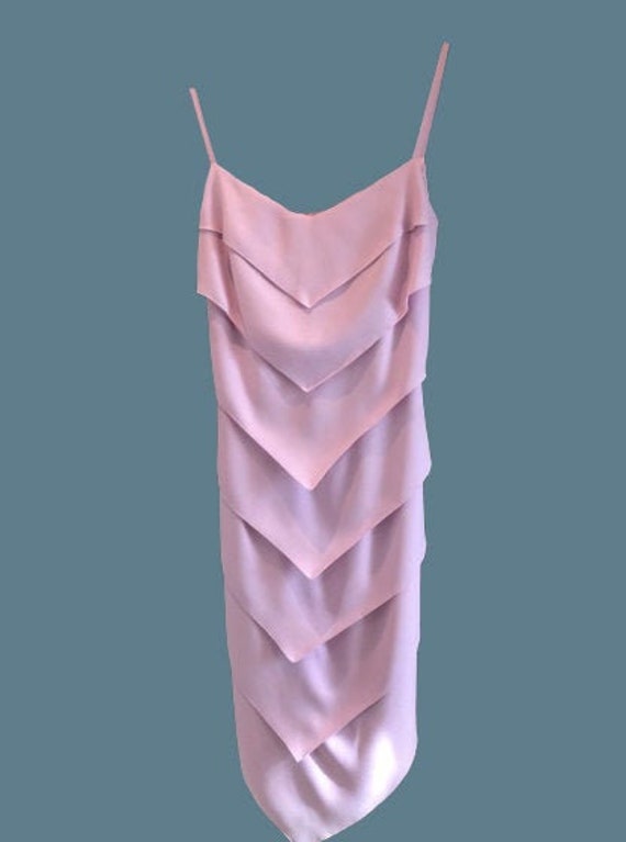 Pink Cutted Tank Dress M