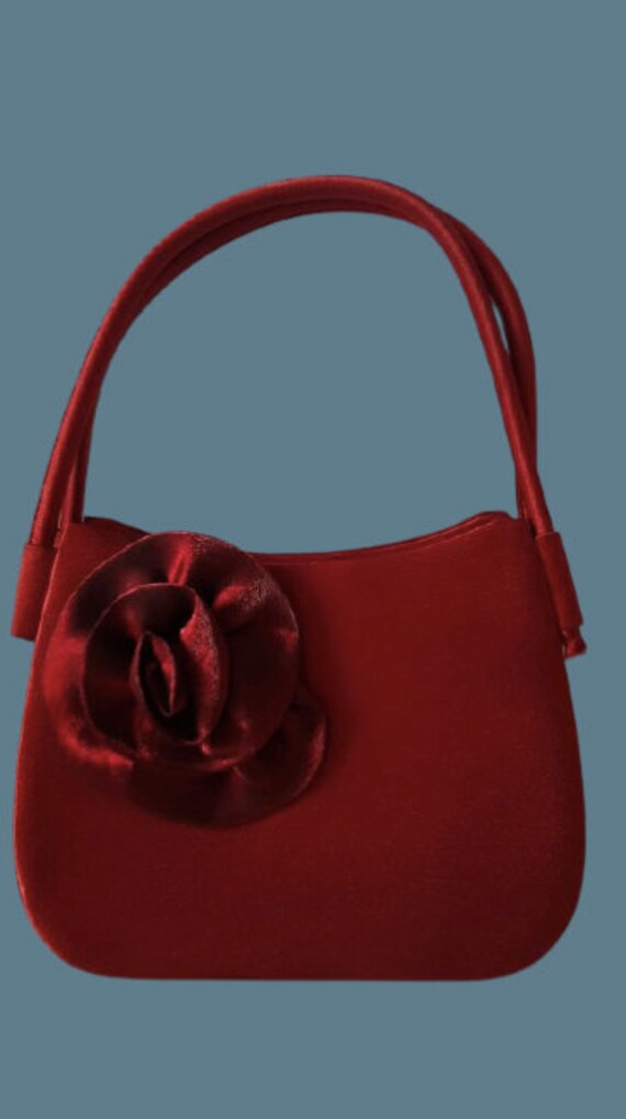 Red Flowers Bag