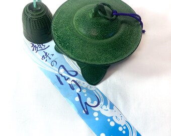 鋳鉄製風鈴（ふうりん） - 桔梗灯籠 - Etsy 日本