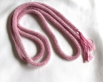 Beaded obijime - different colors available