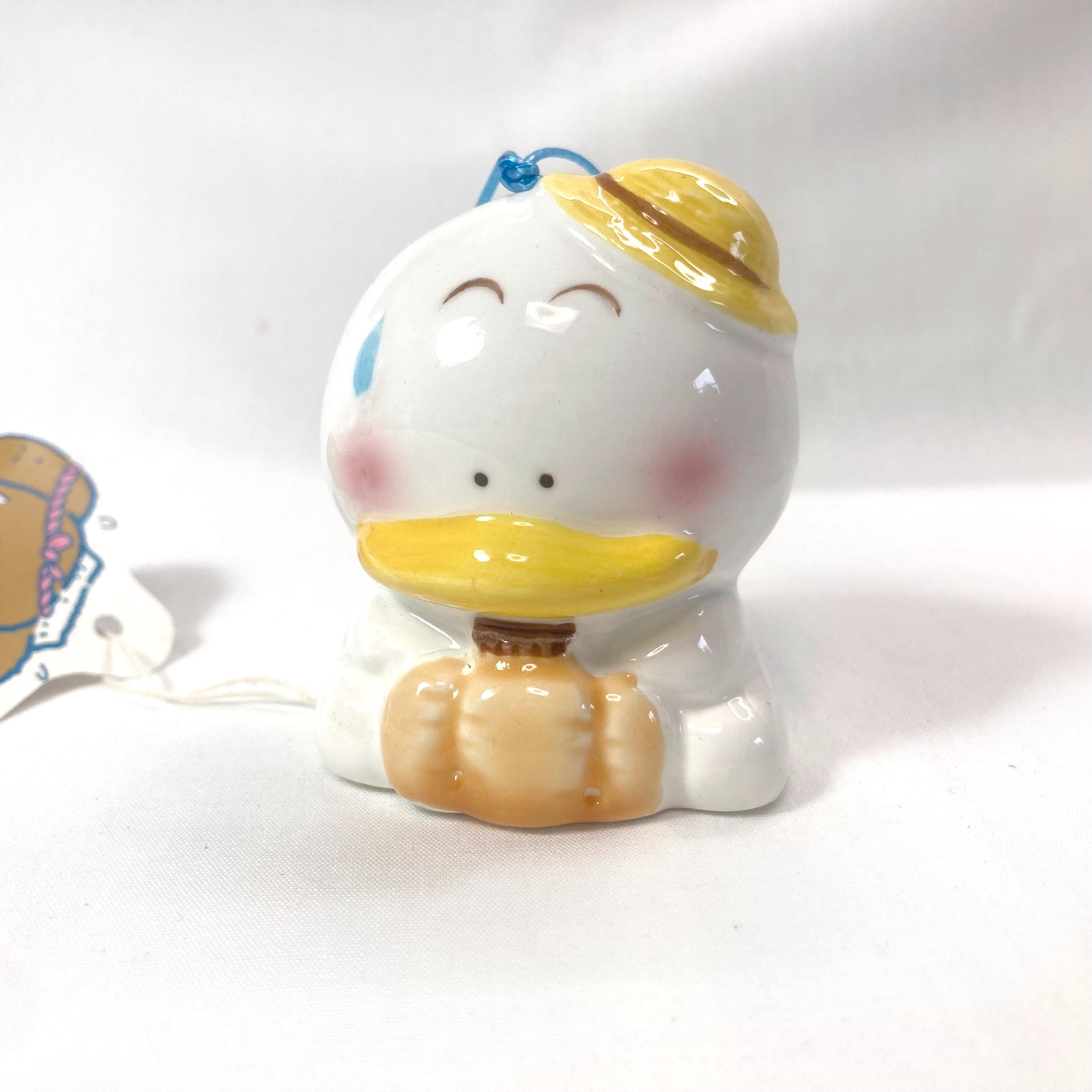 陶器製アヒルの風鈴「風鈴」：80年代の日本の漫画風 - Etsy 日本