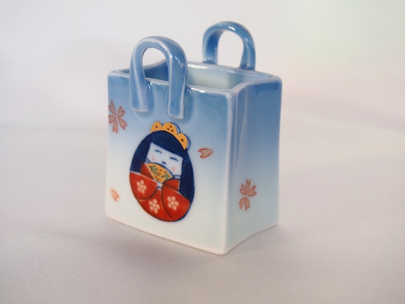 Miniature Ikebana Vase Arita Yaki Etsy