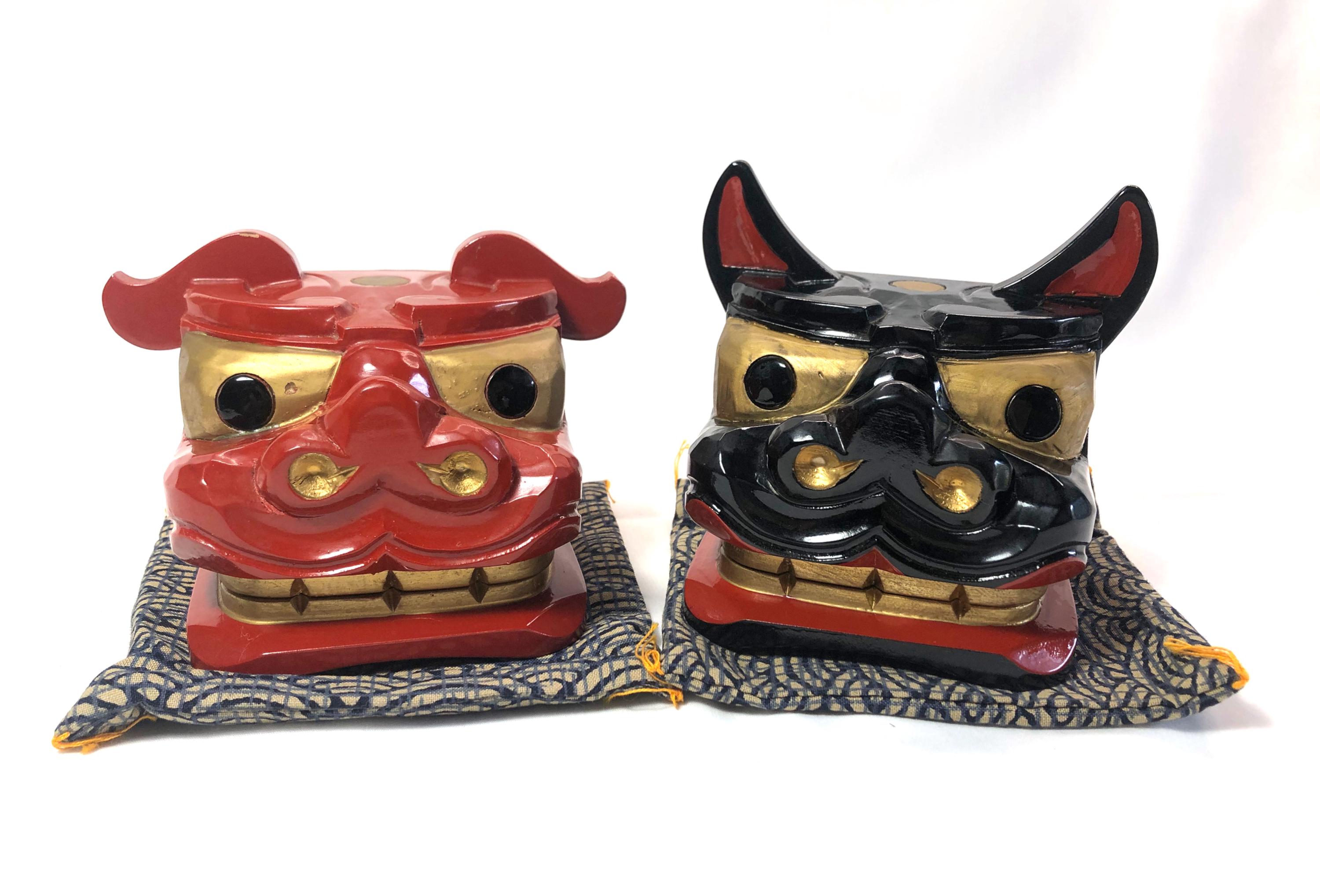 酒田まつりの獅子頭のミニチュア - Etsy 日本