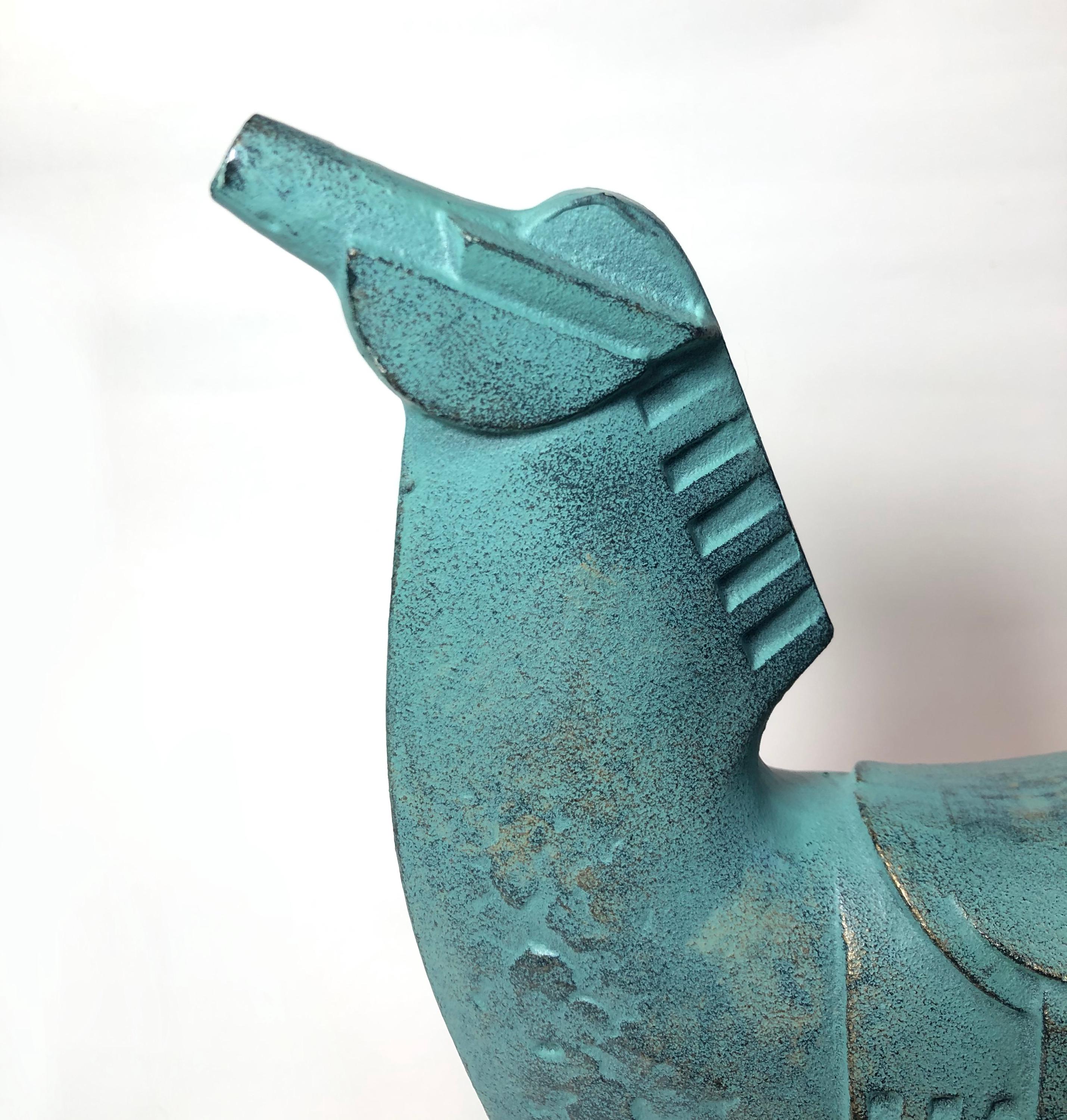 ヴィンテージの星座鉄鋳物像 - 鞍をつけた馬 - Etsy 日本