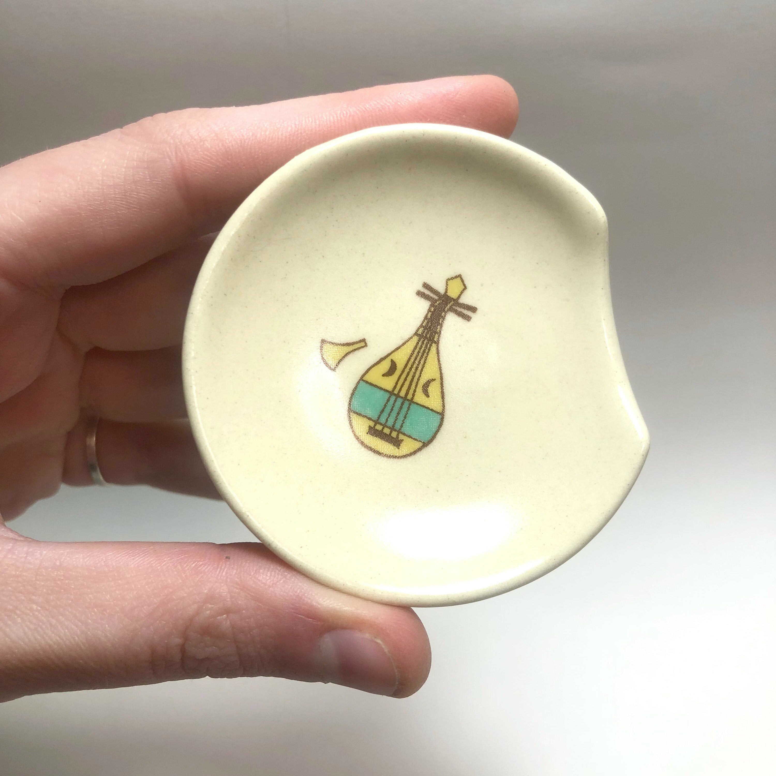 Miniature Japanese plates - seven gods of luck (set of 7)