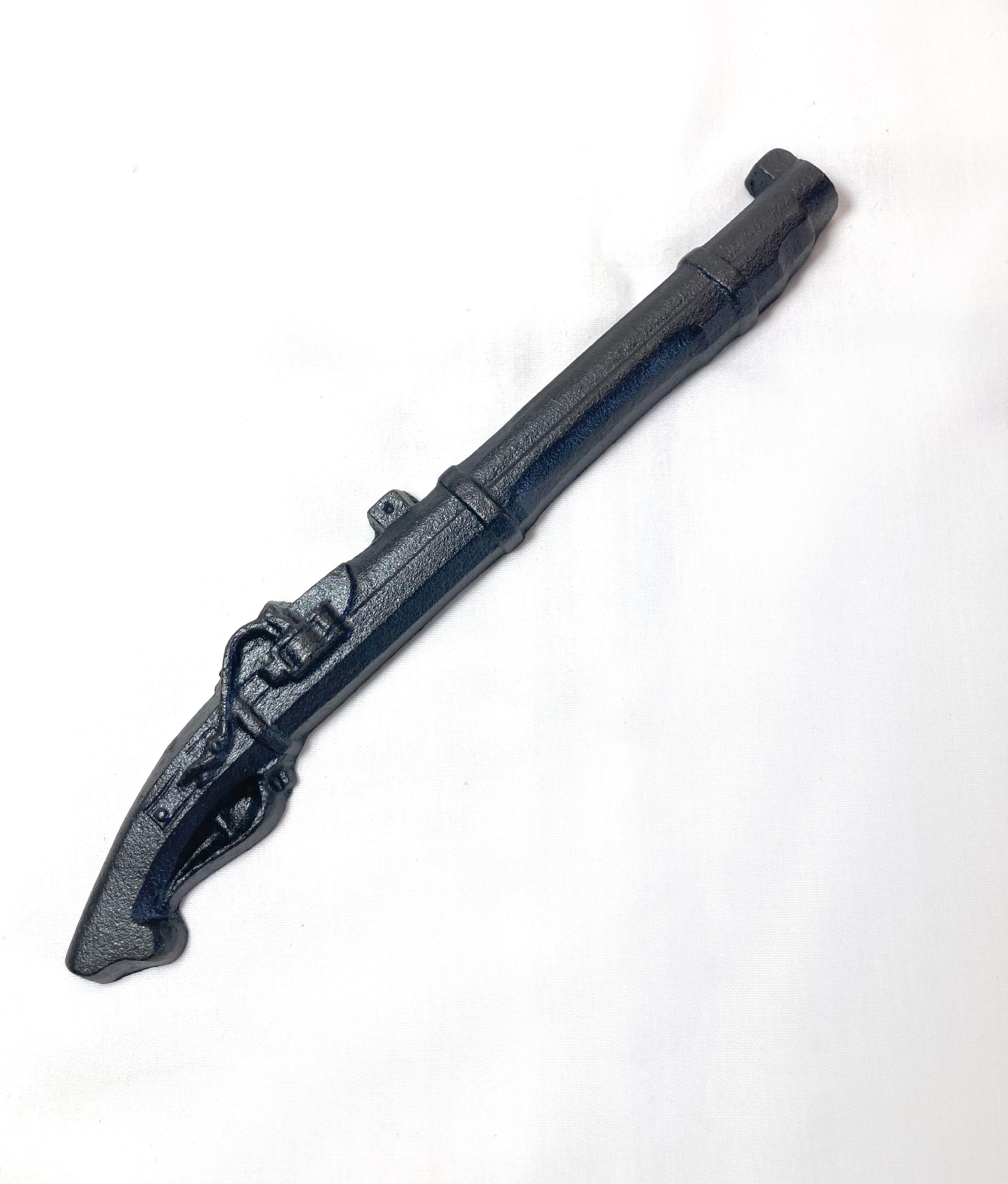 ナリトラ 時代提げ物　獣骨彫刻　銃型　矢立　筆入　C　9209 il_fullxfull.7153073732_qotq.jpg