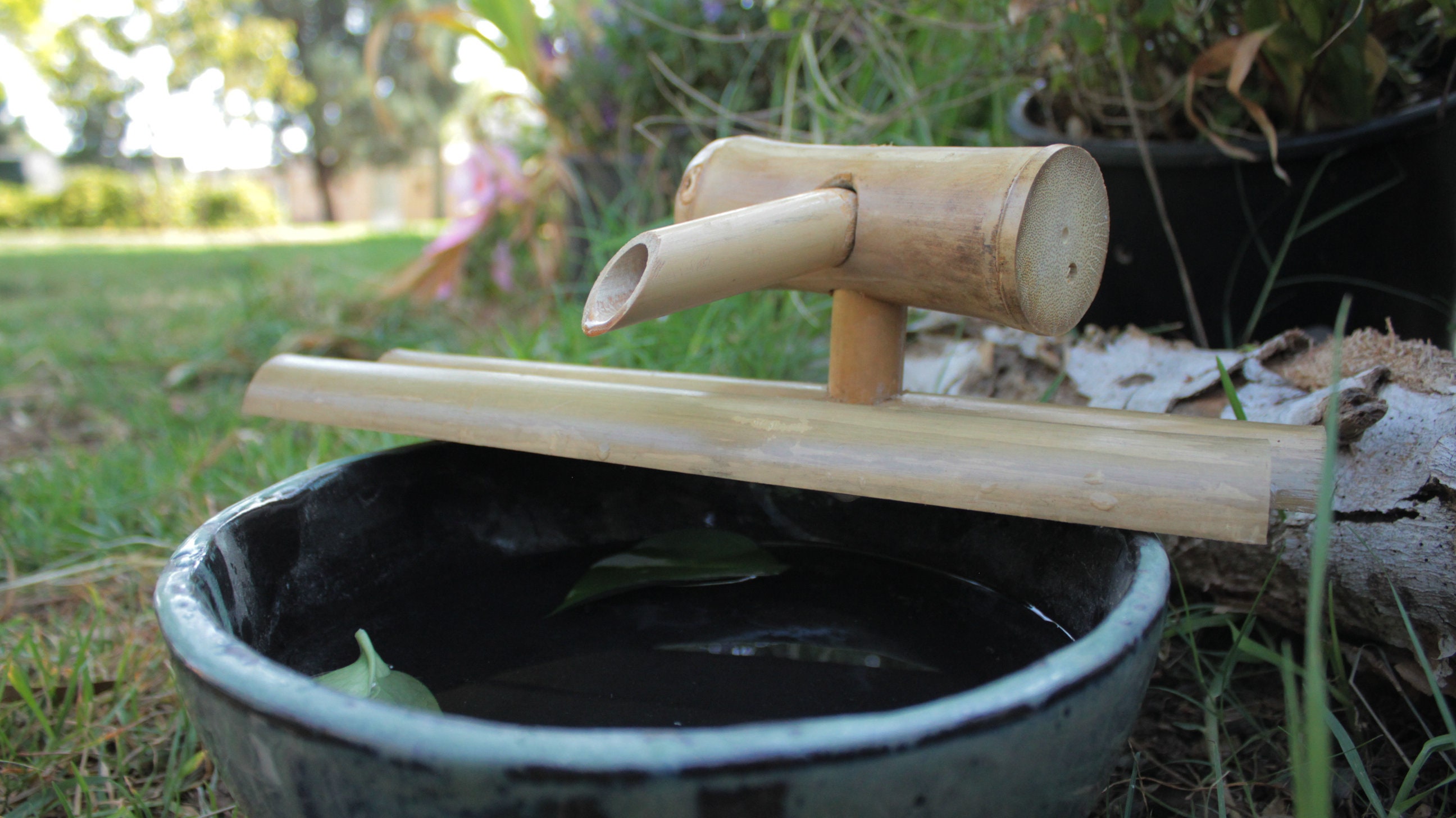 Fuente de agua para patio fuente interior / exterior hecho a | Etsy