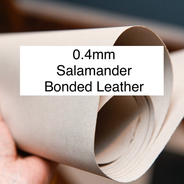 20" x 0.4mm Leather Board pound 0.4mm Salamander Cuir reconstitué - renfort Sac Raidisseur 50x150cm, feuilles de 20" de long