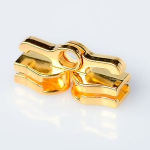RIRI M6 &quot;Mati&quot; Slider Zipper Pull Pulley 1 pair Gold or Silver Fits Riri Metal 6 Zipper