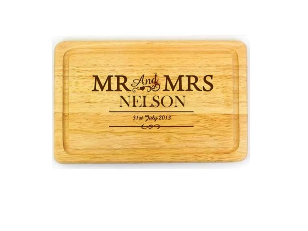 Personalised Wooden Chopping Board Etsy