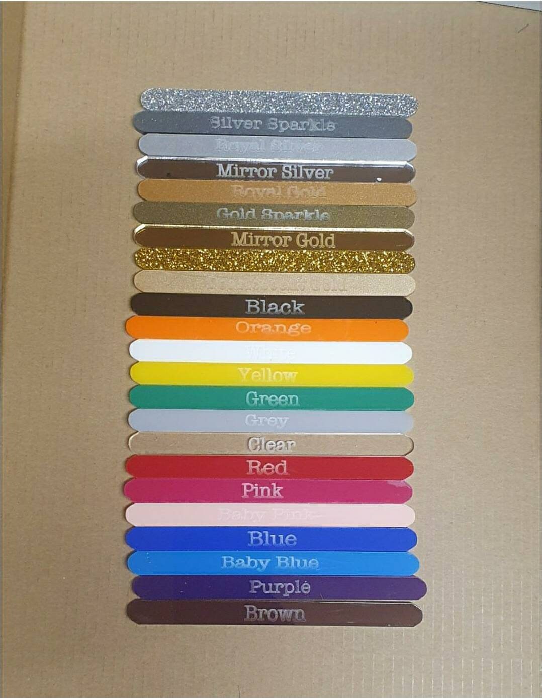 Personalised Acrylic Cake Topper - Choose 1 Word + Number (3, 4, 5, Or 6 Inch) - Font Style B - UK Made 7 thumbnail image