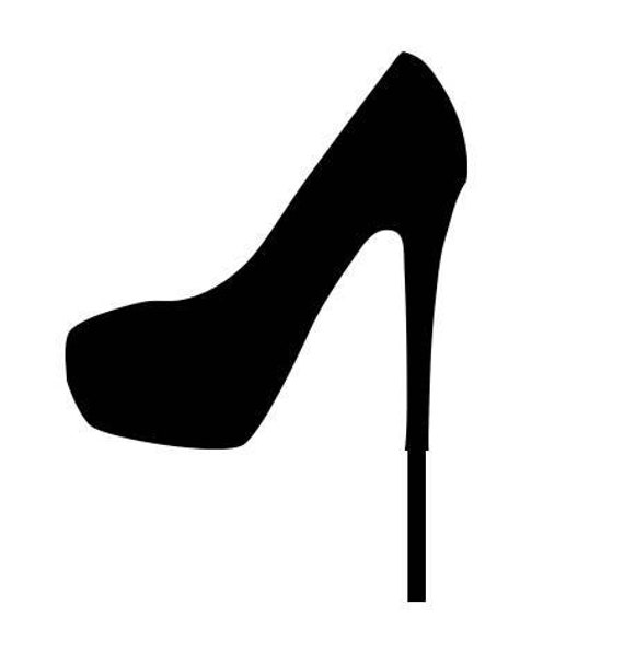 acrylic high heels