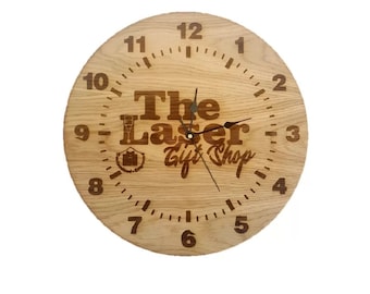 Personalised Engraved Wall Clock