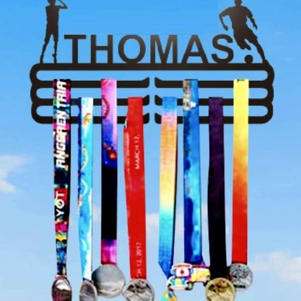 Personalised Medal Hanger | Acrylic Sports Medal Display Trophies Hanger